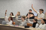 В Академии прошла профориентационная встреча студентов с представителями банка ВТБ