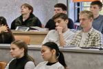 В Академии прошла профориентационная встреча студентов с представителями банка ВТБ