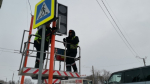 Новый светофор установили на площади Баварина / Фото: amic.ru / Саша Соколов