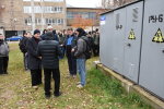 На учебно-тренировочном полигоне энергофака впервые прошли соревнования по профессиональному мастерству