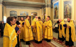 Архиерейское всенощное бдение в канун Недели 20-й по Пятидесятнице